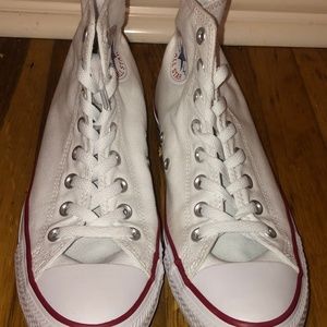 White High Top Converse